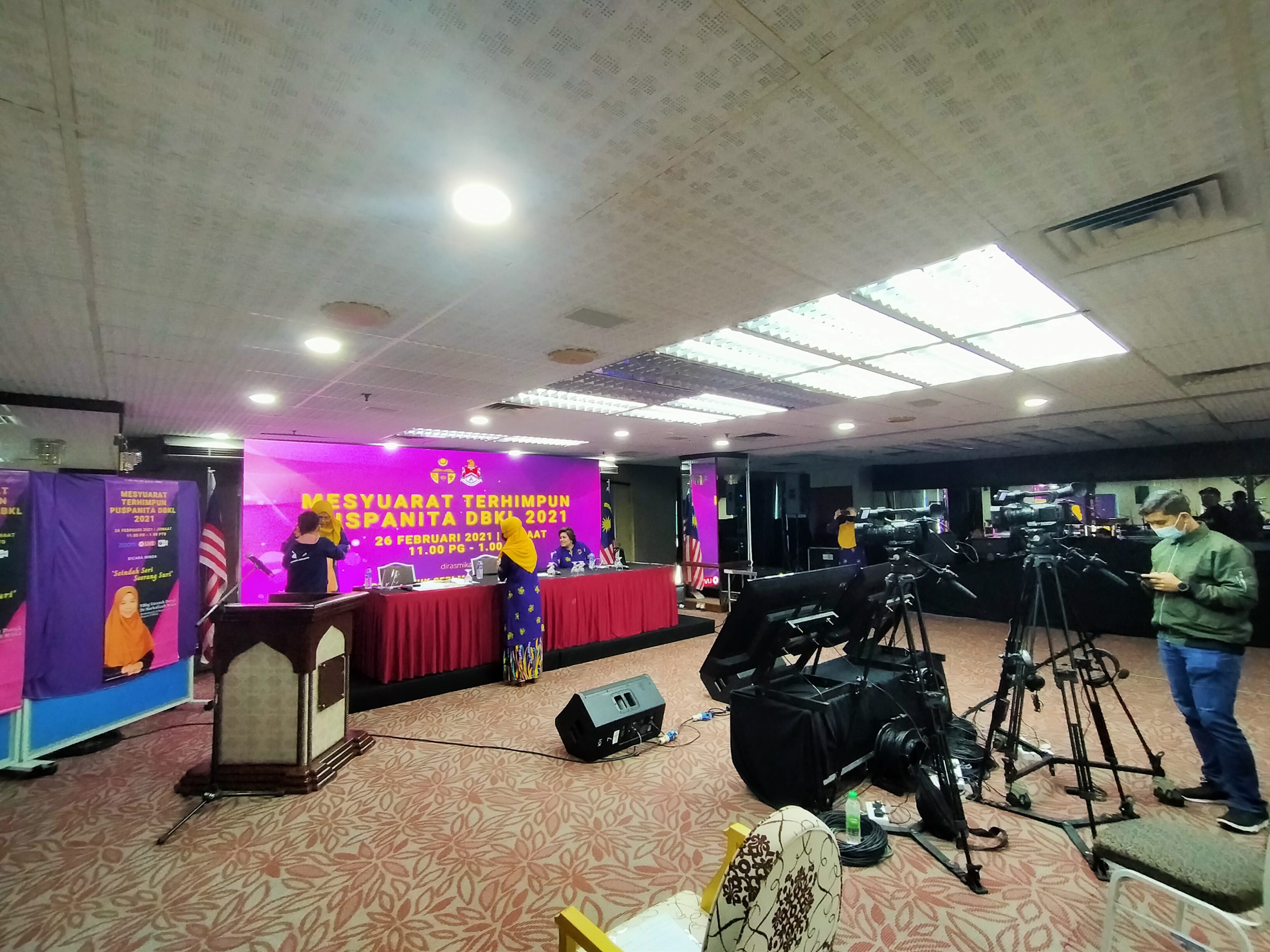 Mesyuarat Terhimpun PUSPANITA DBKL 2021 Online